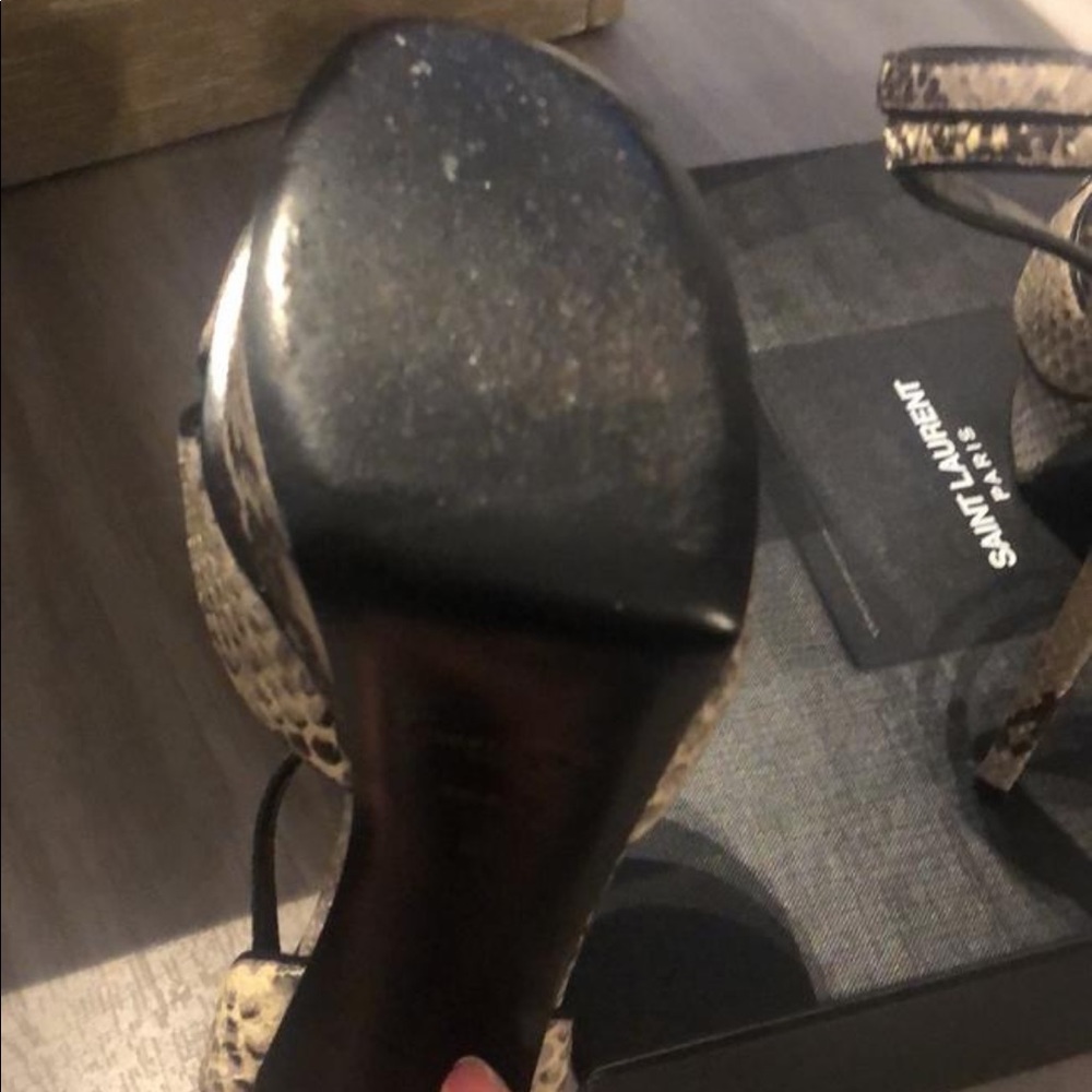 Saint Laurent Ysl Bianca Python 7 With Box Dustbag - image 6